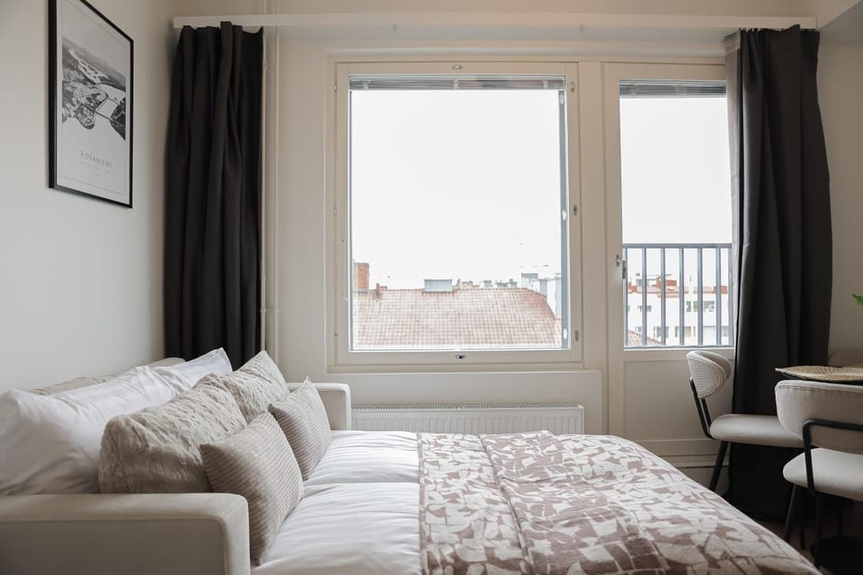 Bed, Living room, Photo of the whole room