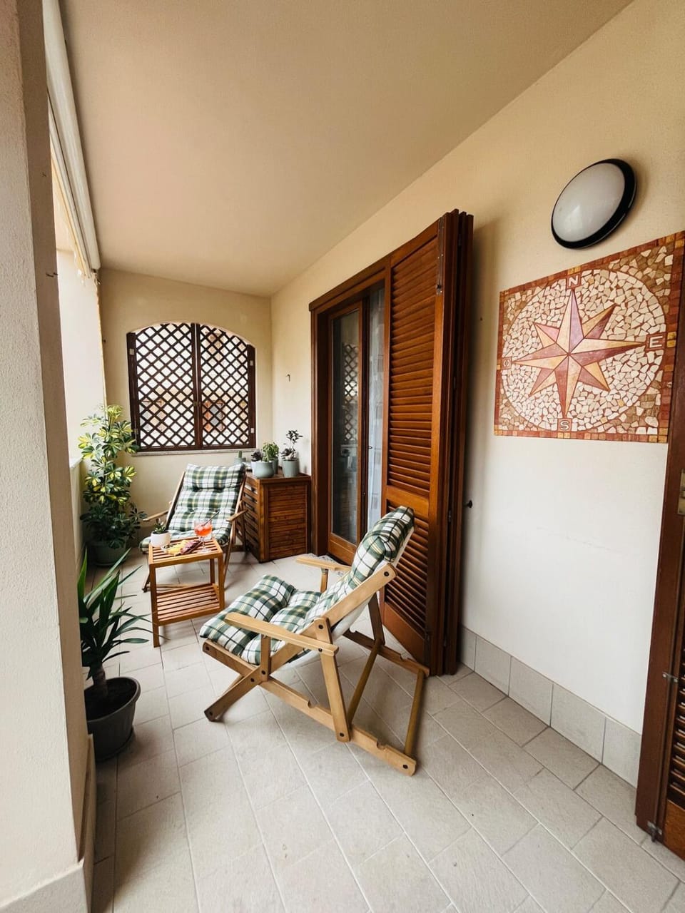 Patio, Balcony/Terrace, sunbed