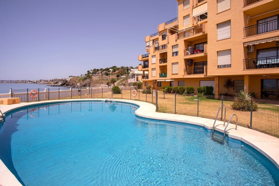 Property building, Day, Natural landscape, Pool view, Sea view, Swimming pool