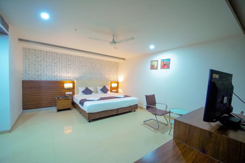 Bedroom, air conditioner