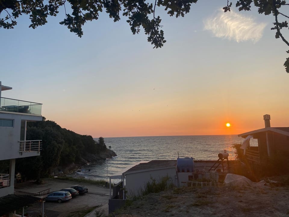 Sea view, Sunset