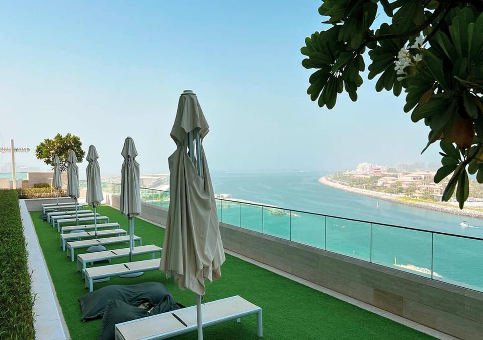 Day, View (from property/room), Balcony/Terrace, Sea view, sunbed