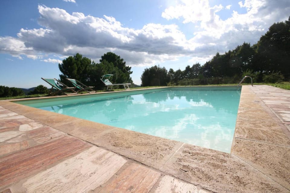 Property building, Living room, Swimming pool