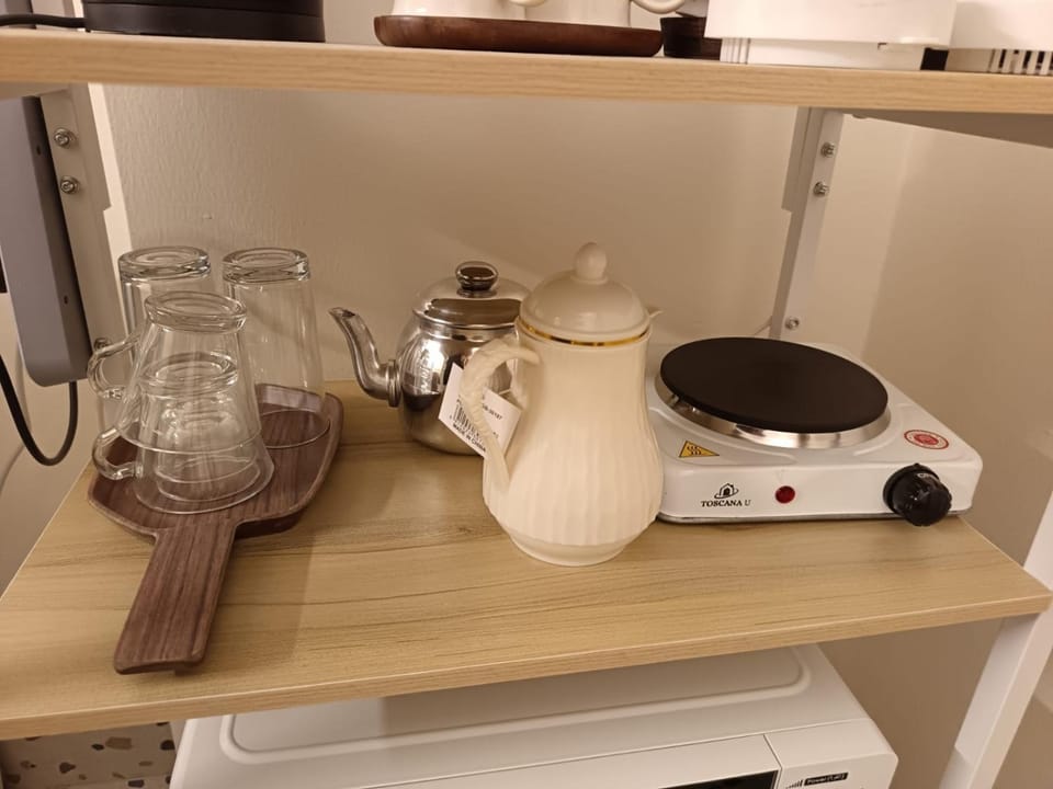 Coffee/tea facilities, Kitchen or kitchenette, minibar, toaster
