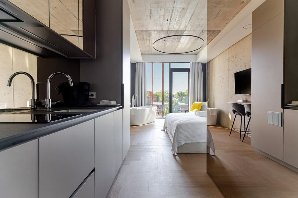 Luxury Honey Moon Apartments with Free Underground Parking Apartment in Lithuania