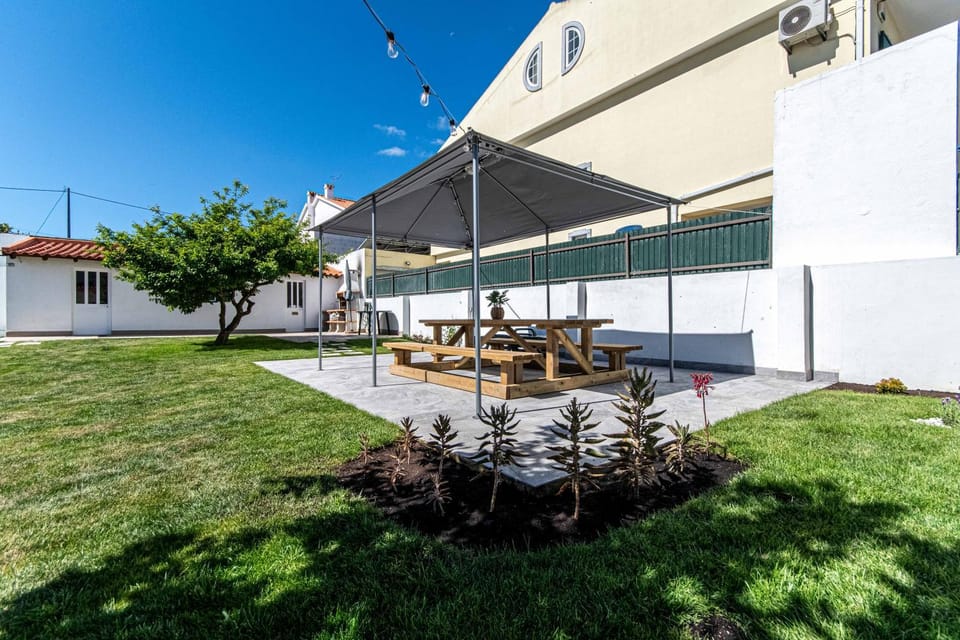 Patio, Spring, Garden, Garden view