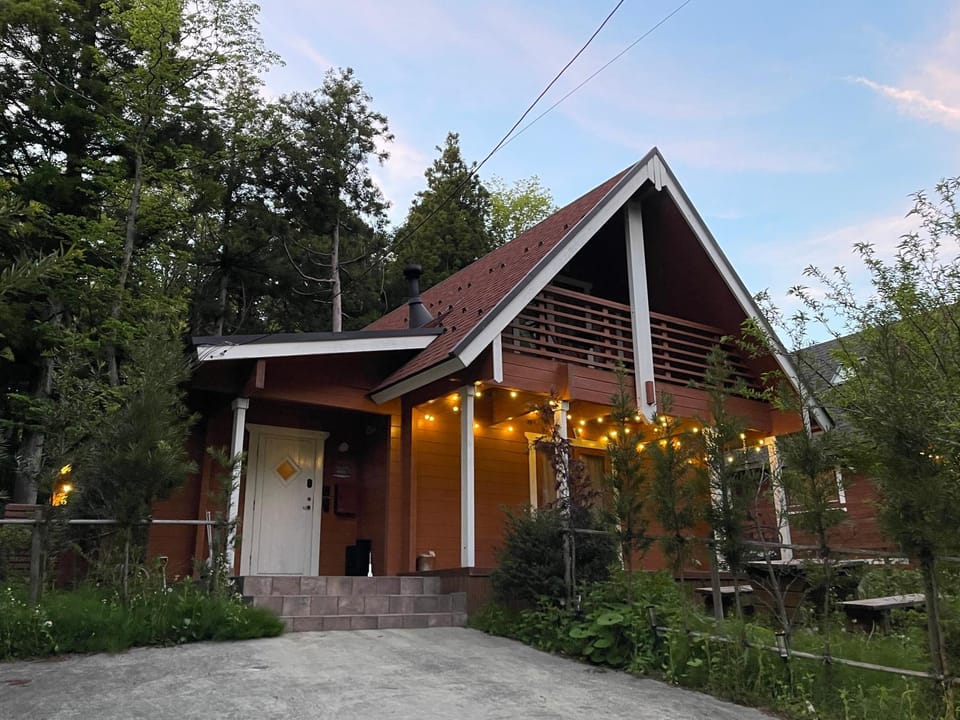 Property building, Garden view