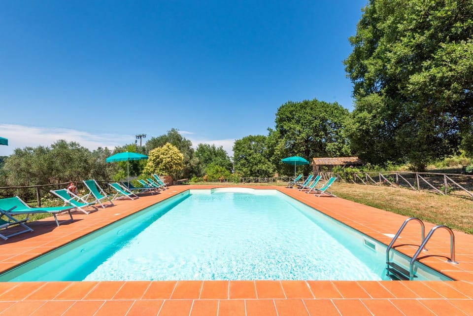 Property building, Living room, Swimming pool