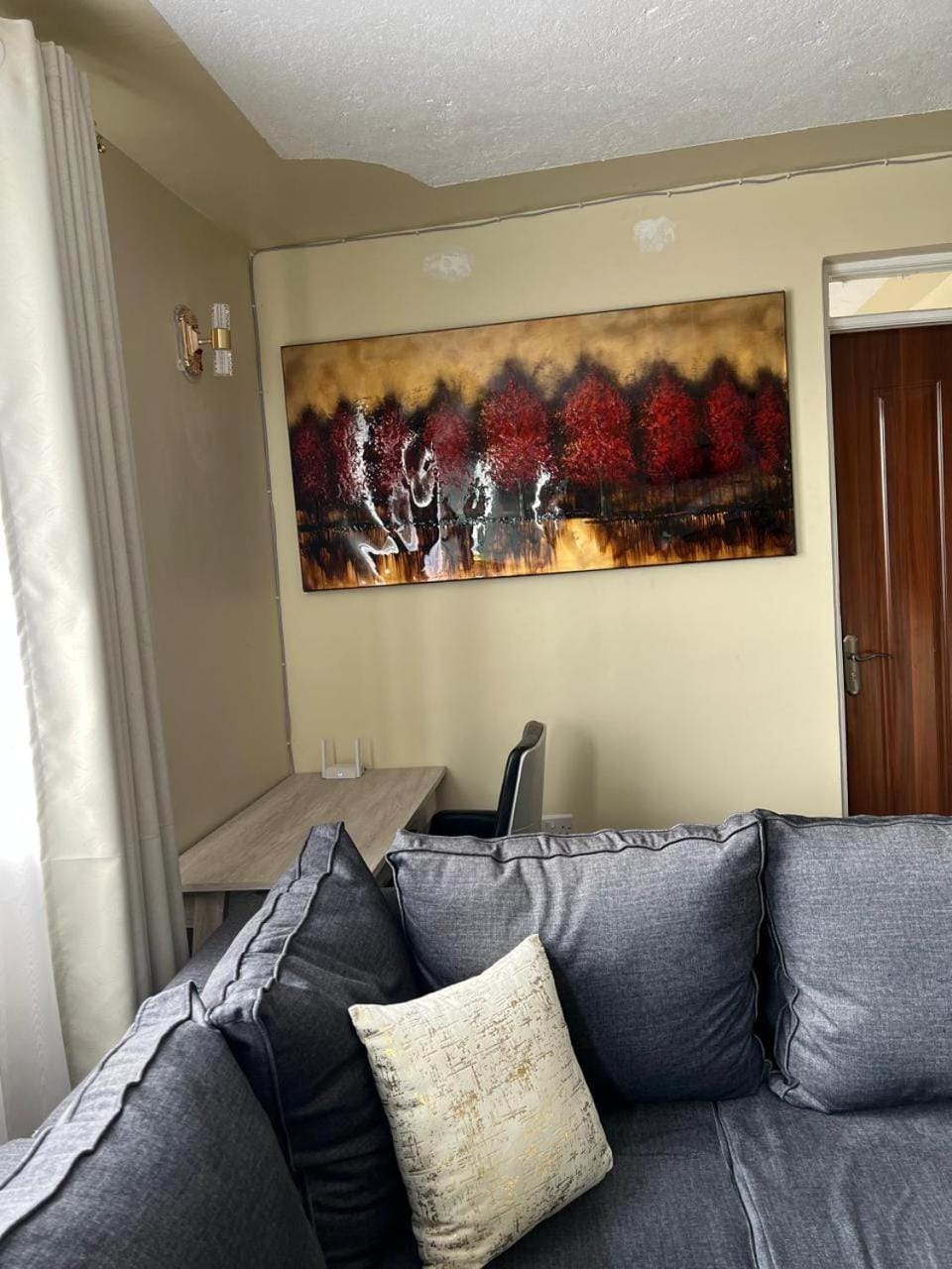 Decorative detail, Seating area