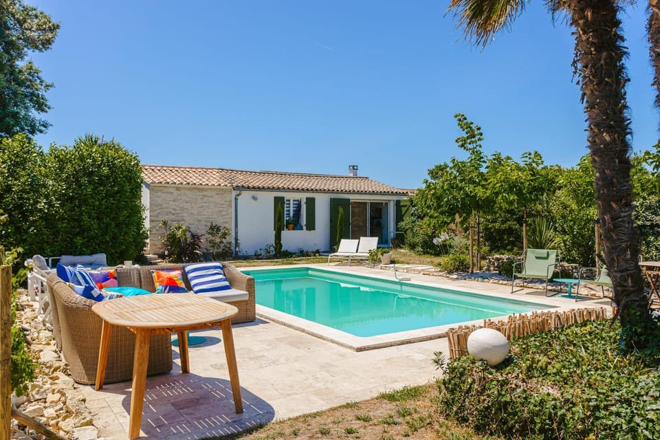 Property building, Living room, Swimming pool