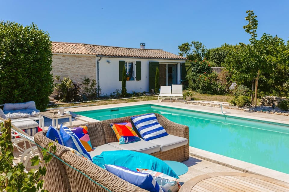 Property building, Living room, Swimming pool