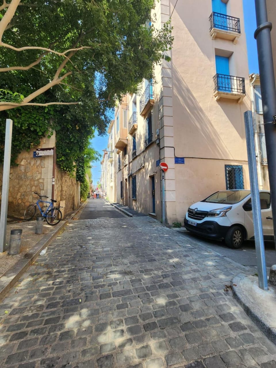 Quiet street view