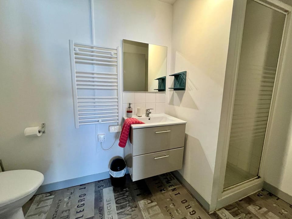 Toilet, Bathroom, towels