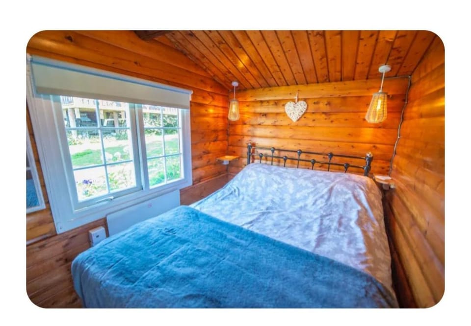 Snowdonia Escapes# Scenic Log Cabin with Views, WIFI & 2 Double bedrooms Cabin in Trawsfynydd