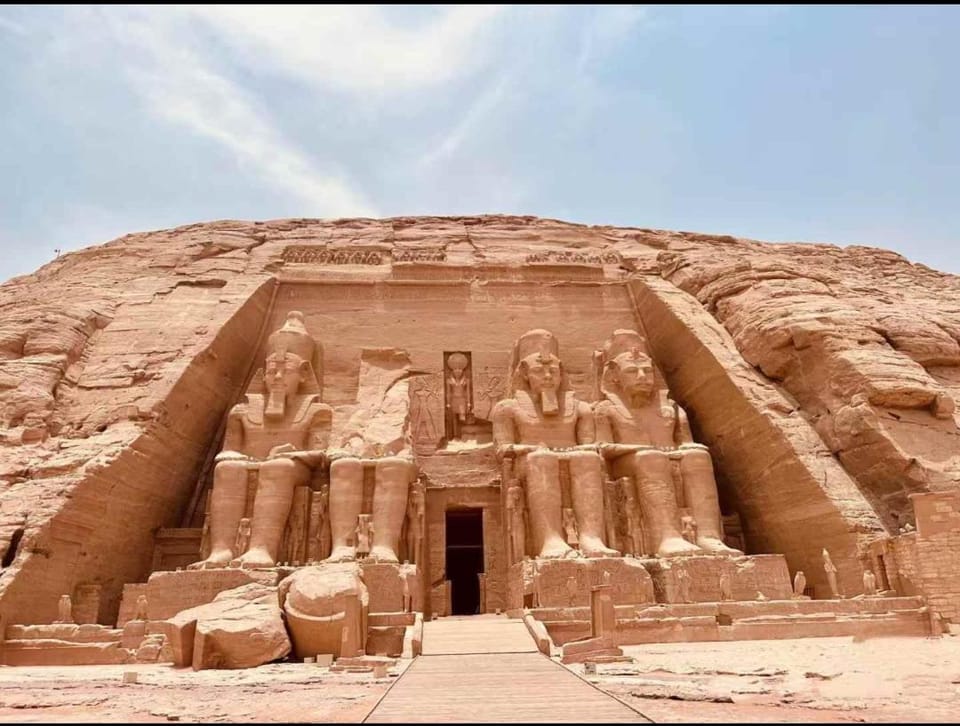 abu simbel and luxor trip Docked boat in Red Sea Governorate