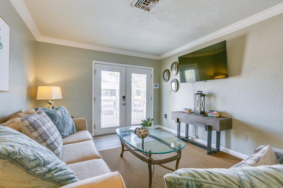 Steps to Shore: Sunny Fort Myers Beach Escape! House in Estero Island