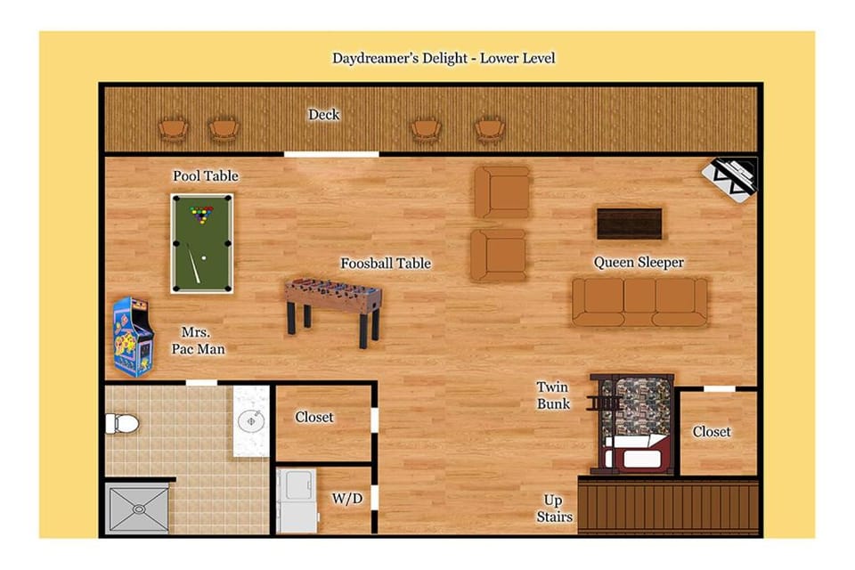 Daydreamers Delight by Venture Smoky Mountains House in Gatlinburg