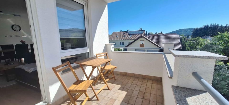 Property building, Day, Natural landscape, View (from property/room), Balcony/Terrace, Dining area, Mountain view
