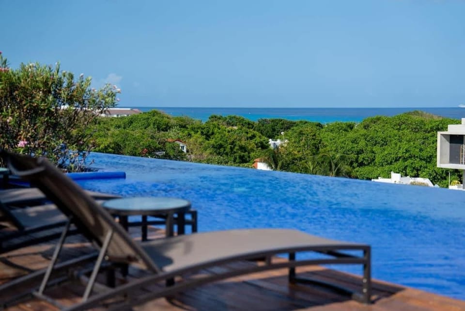 3BR Luxury Condo w/ Private Rooftop Pool & Gym Apartment in Playa del Carmen
