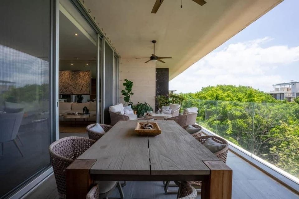 3BR Luxury Condo w/ Private Rooftop Pool & Gym Apartment in Playa del Carmen