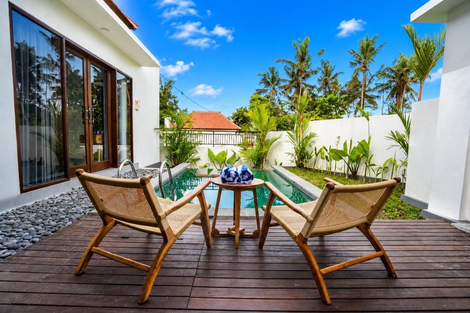 Day, Garden, View (from property/room), Garden view, Pool view, sunbed