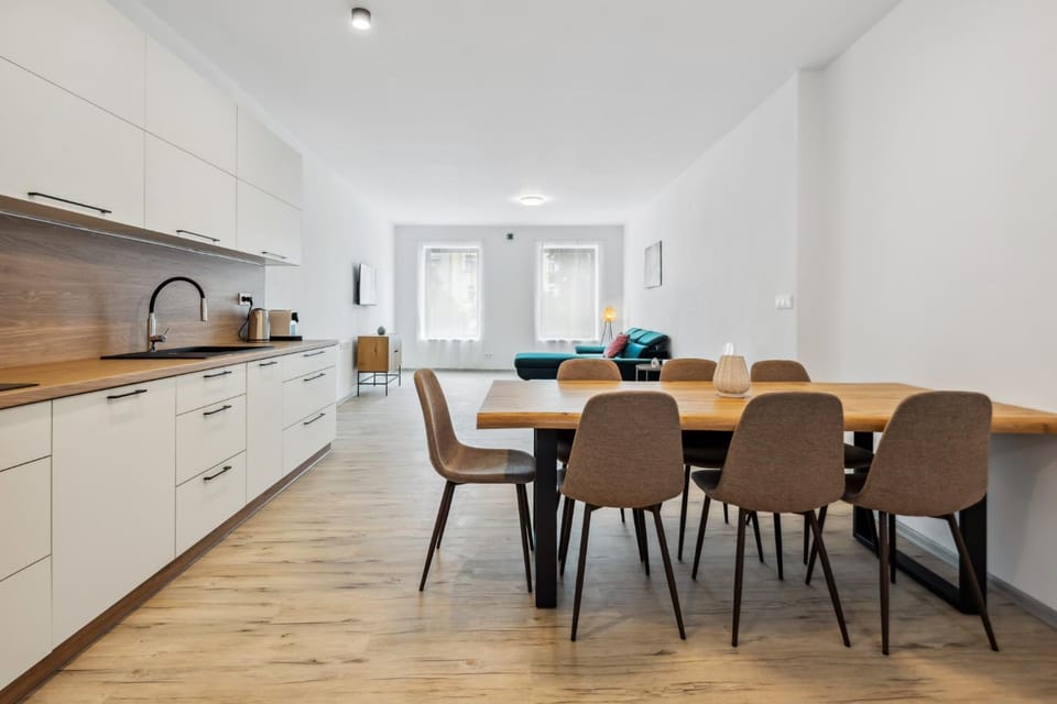 Spacious two-storey apartment with a terrace in the city center Apartment in Czechia