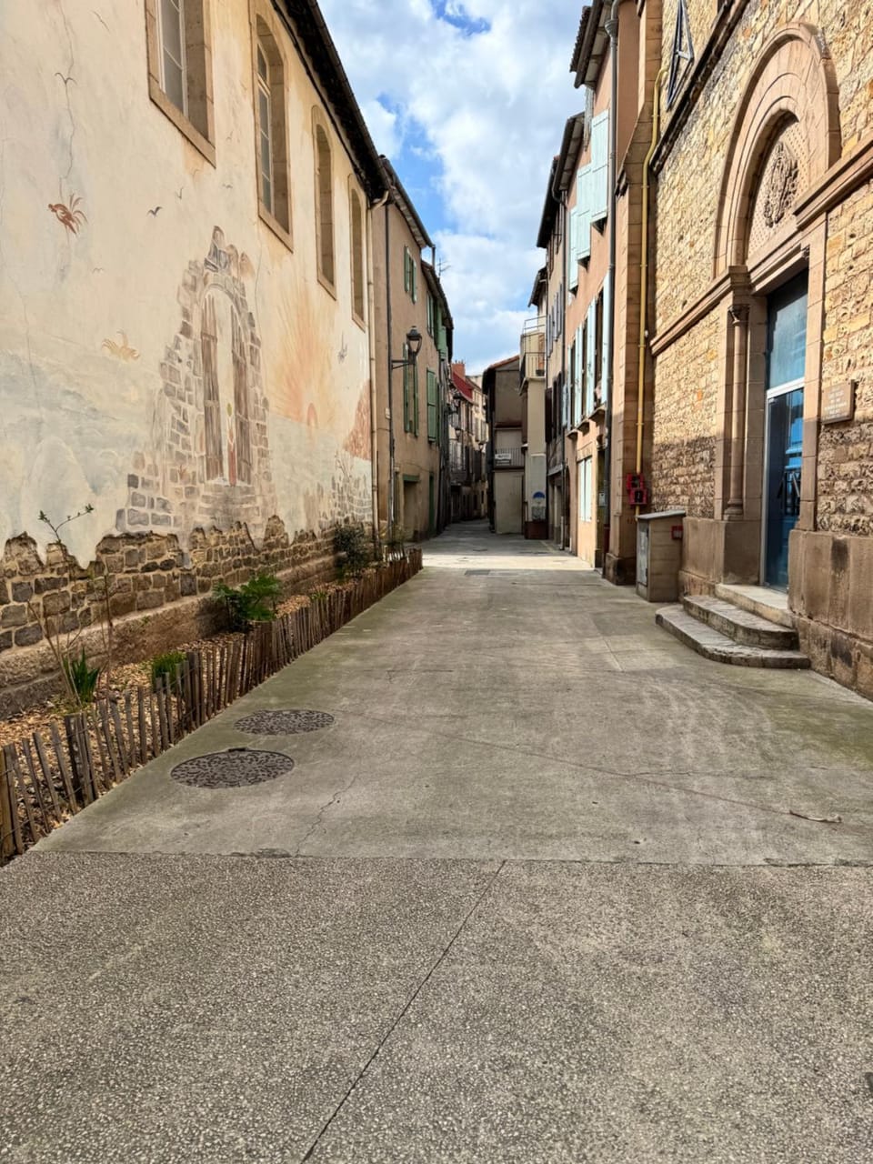 Quiet street view