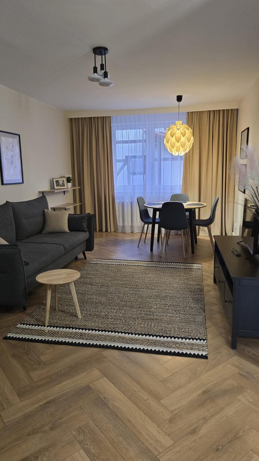 Living room, Seating area, Dining area