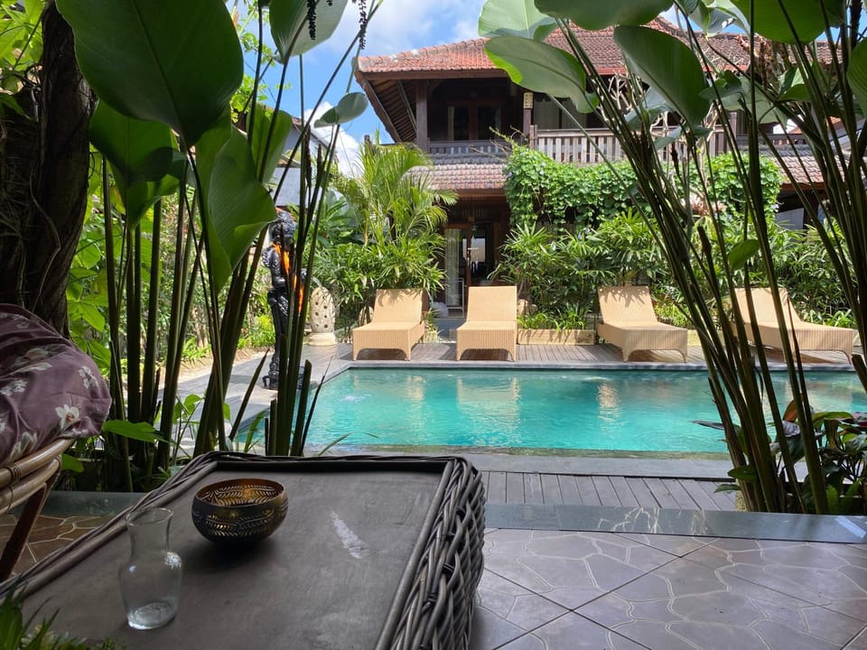 Property building, Pool view, Swimming pool