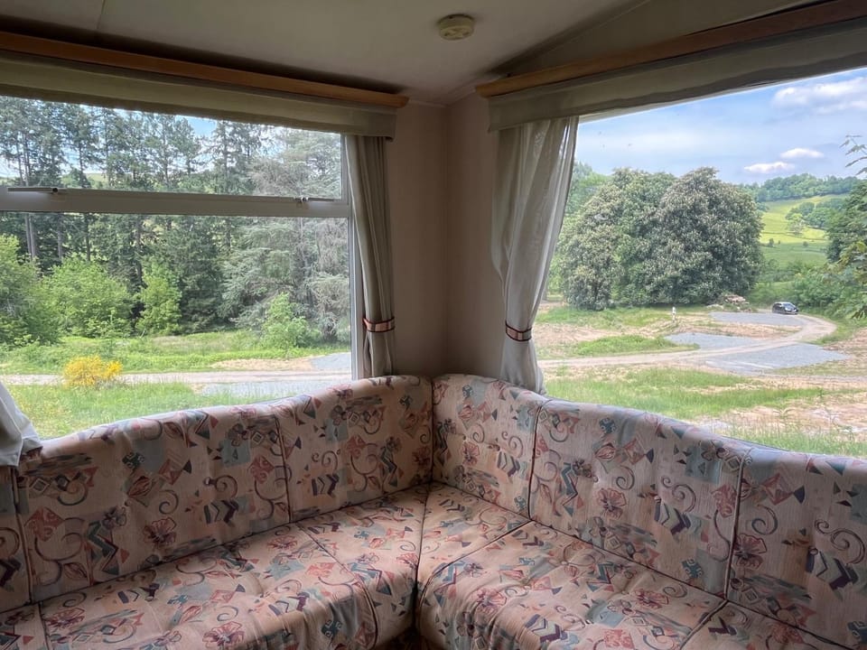 Natural landscape, Living room, Garden view