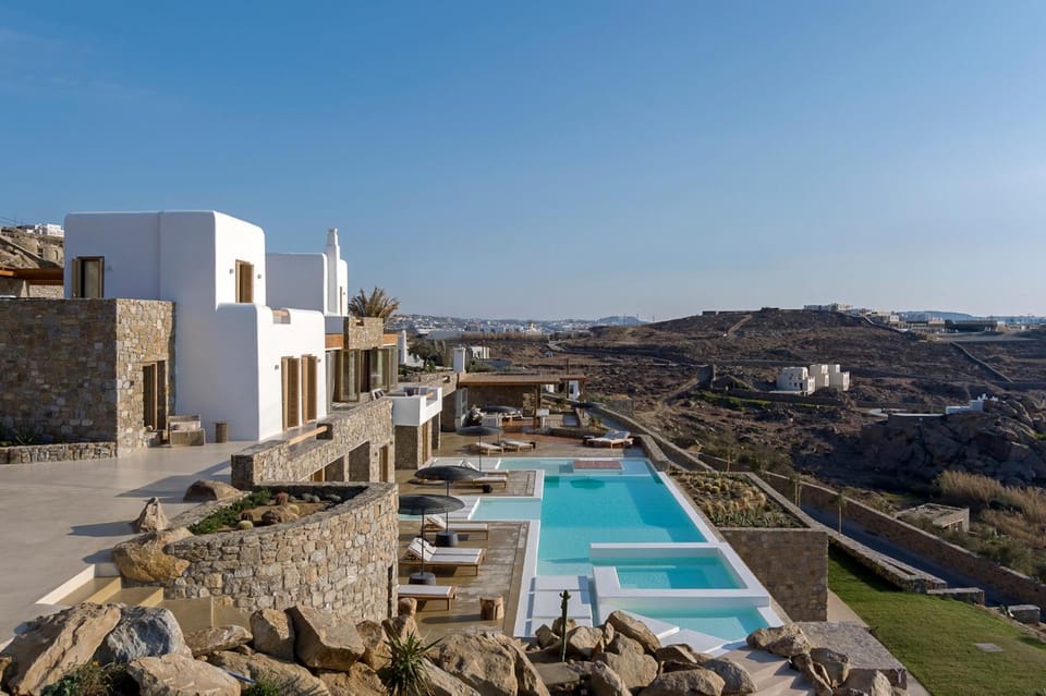 Property building, Nearby landmark, Natural landscape, Swimming pool