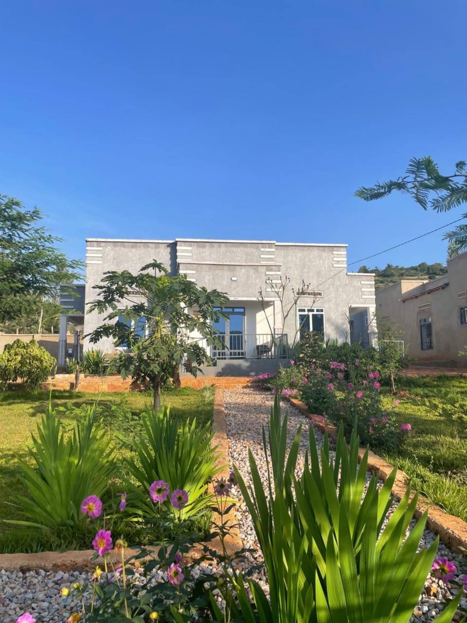 Property building, Garden