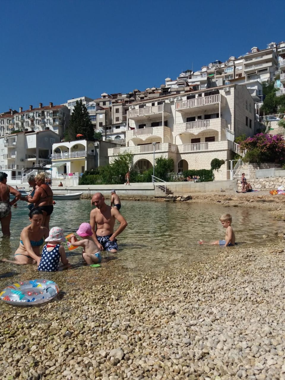 Property building, Beach