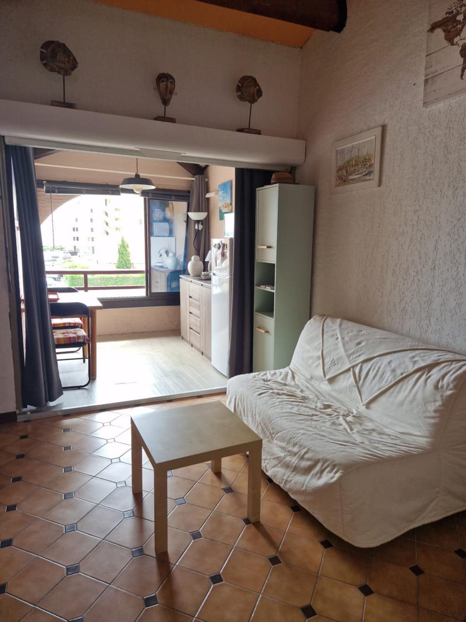 Charmant studio Cabine vue mer Cabin in Leucate