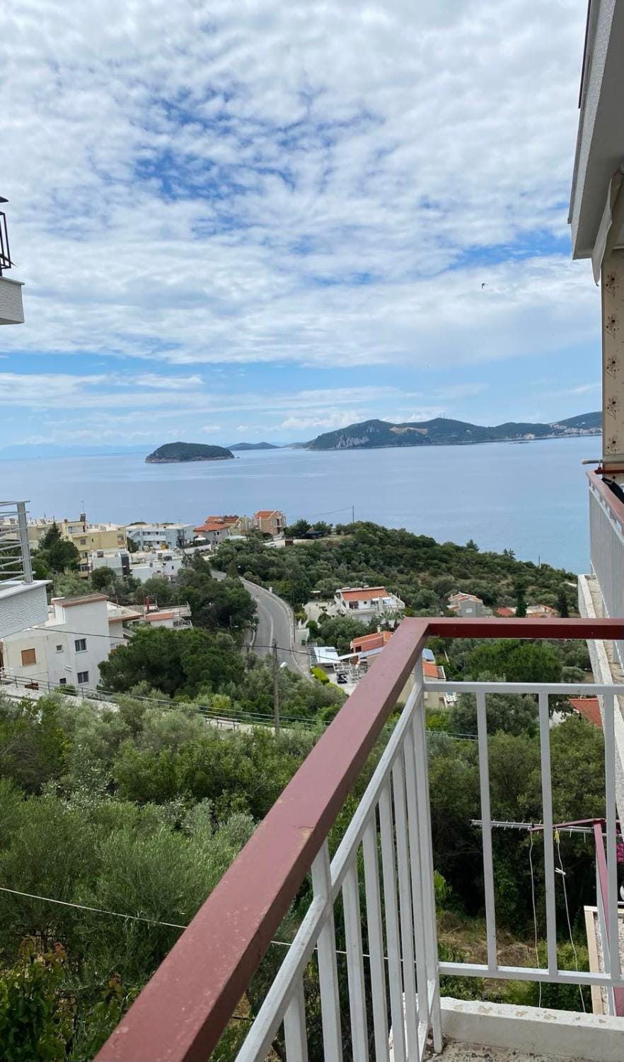 Natural landscape, View (from property/room), Balcony/Terrace, Sea view