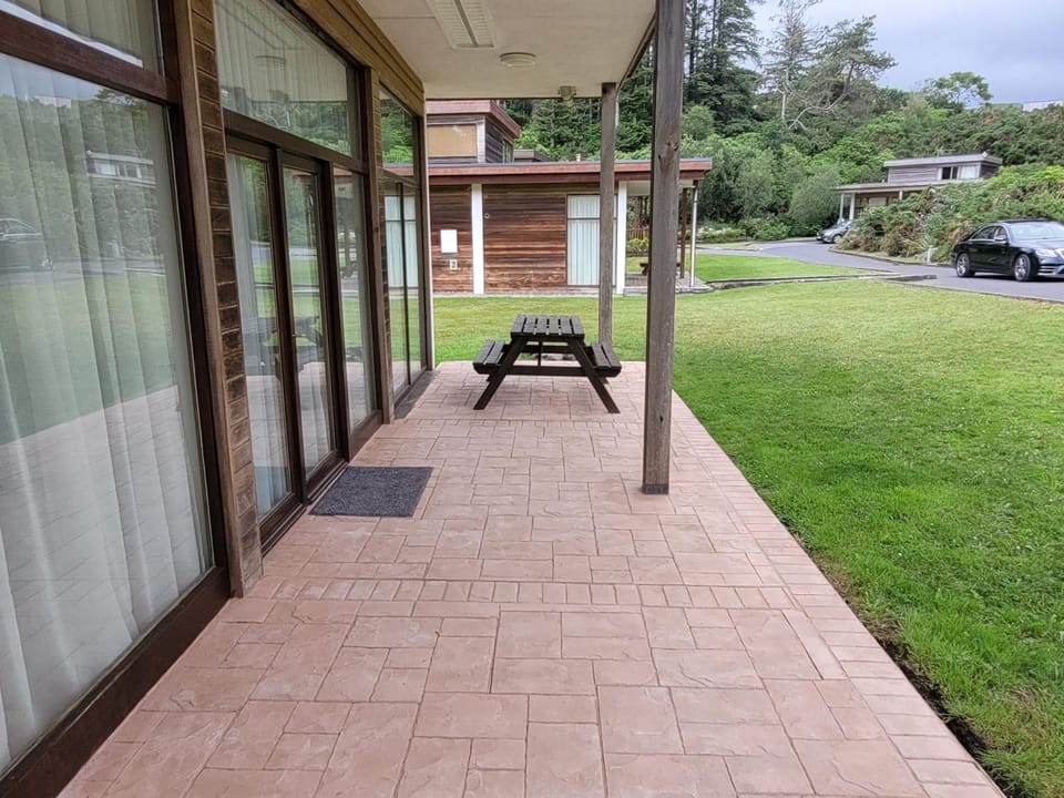 Property building, Patio