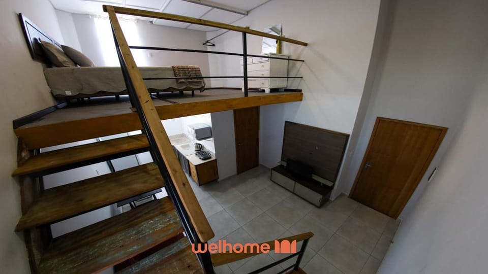 Loft em Ponta Grossa com Mezanino Apartment in State of Paraná