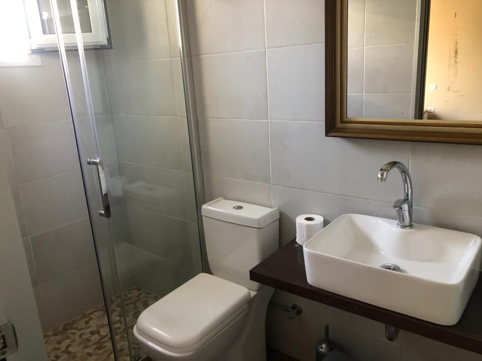 Shower, Toilet, Bathroom, towels