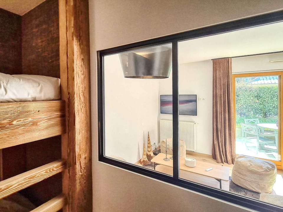 Saint-Gervais : Appartement rénové 2 ch, jardin, WiFi & parking Apartment in Saint-Gervais-Bains