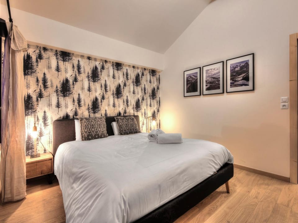Appartement cosy avec cheminée et parking, proche centre Apartment in Saint-Gervais-Bains