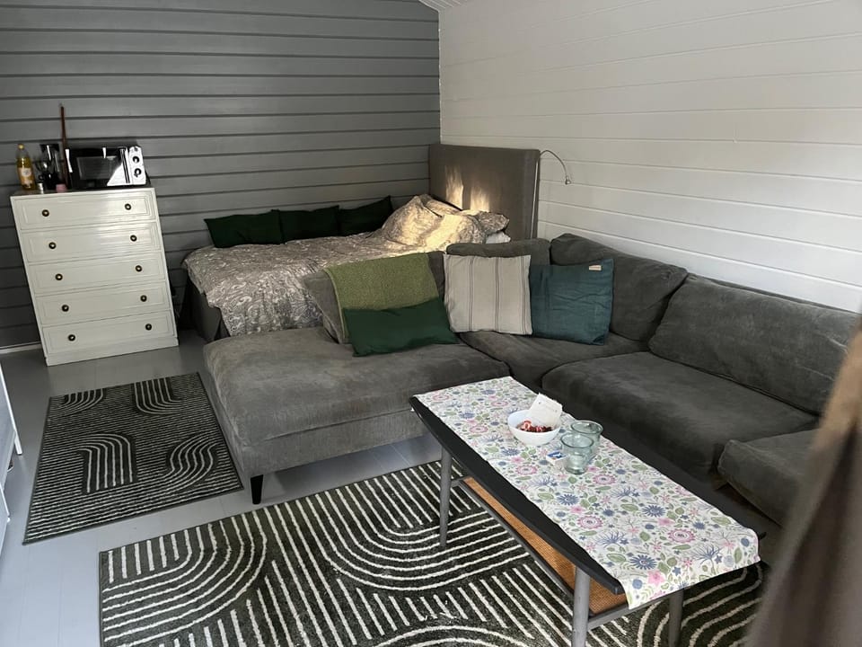 Mysig stuga med wifi House in Stockholm County