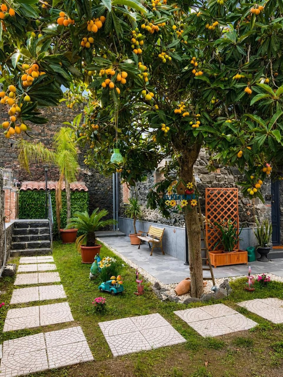 Spring, Day, Garden, Garden view