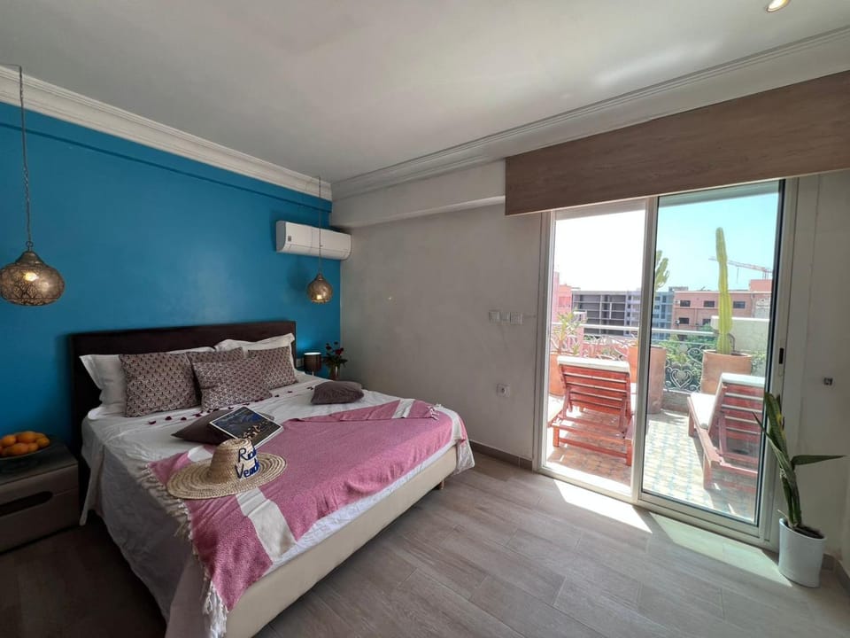 Rooftop Terrasse - Centre Gueliz Apartment in Marrakesh
