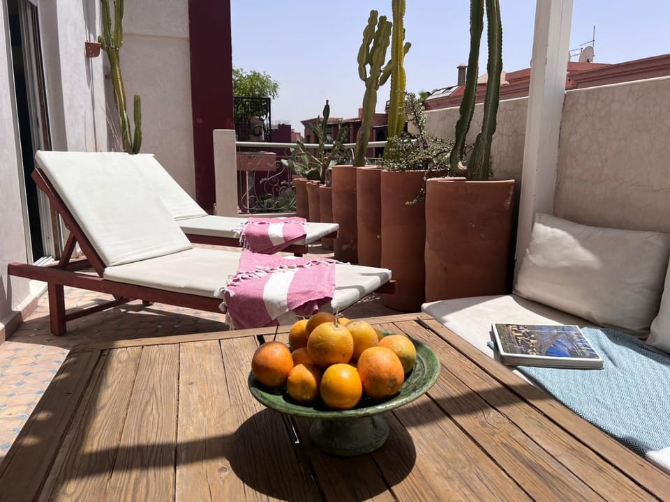 Rooftop Terrasse - Centre Gueliz Apartment in Marrakesh