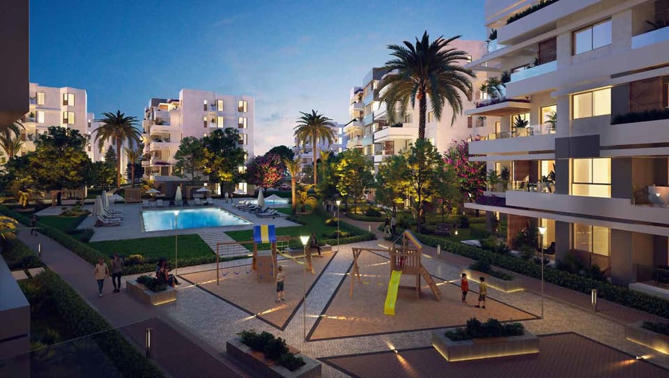 Luxury Lagoon View Apartment Palm Hills New Alamein Apartment in Egypt