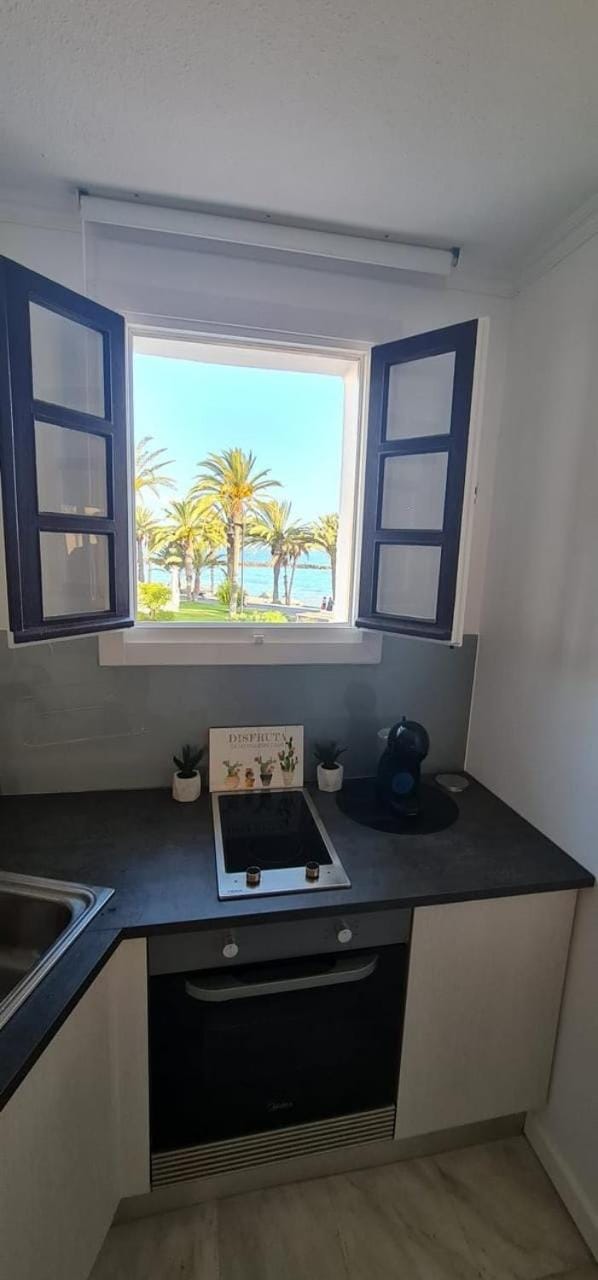 Seafront studio Camisón beach Apartment in Playa de las Americas