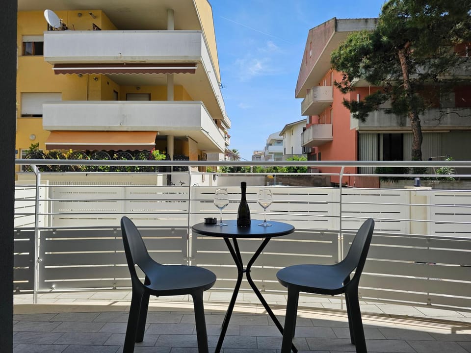 Property building, Patio, Day, View (from property/room), Balcony/Terrace