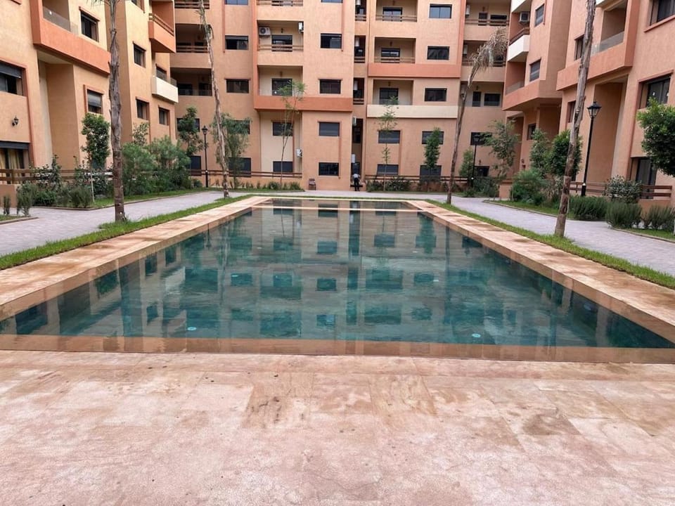 Property building, Pool view, Swimming pool