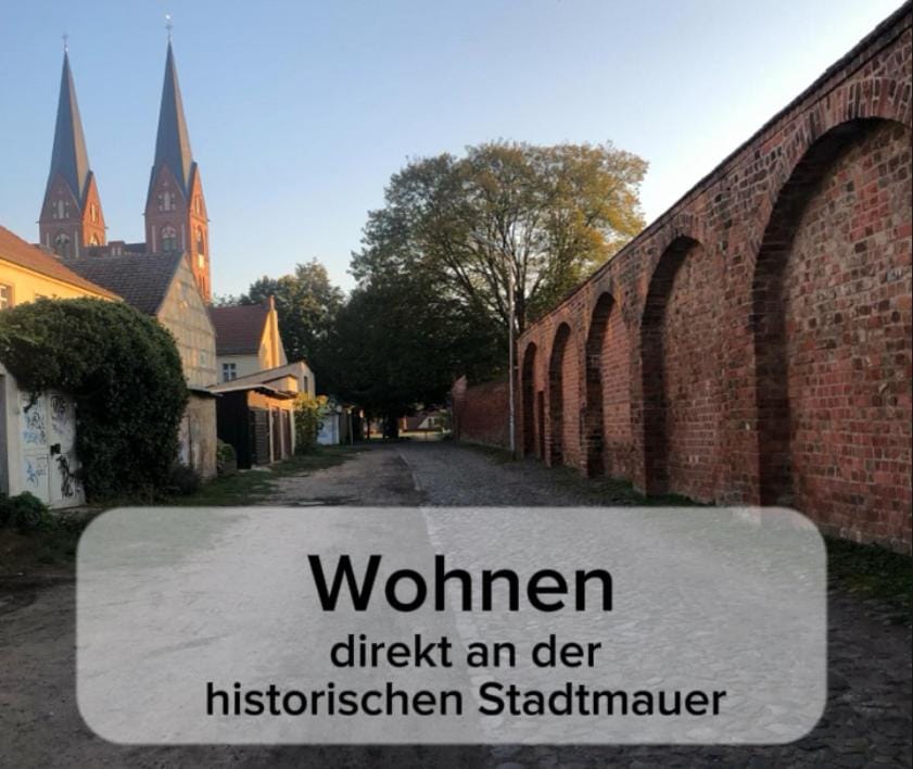 Altstadt & See & Garten Haustiere willkommen Apartment in Neuruppin