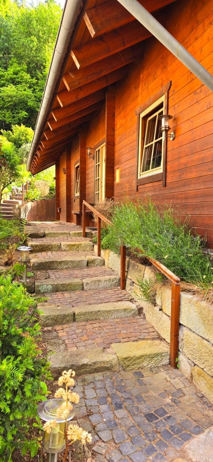 Property building, Garden view